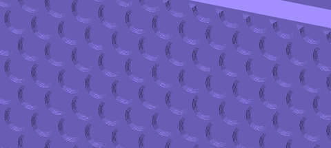 A bin with a dimpled pattern